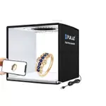 Puluz 25cm Folding Portable Ring Light Studio Box 12 Colors Backdrops